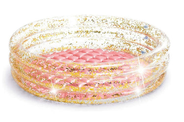 Intex Inflatable Glitter Mini Pool 86 x 86 x 25 cm